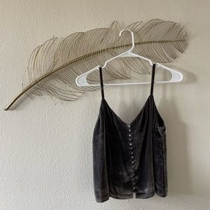 Madewell Velvet Camisole